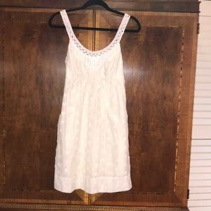 Empire waist cotton dress